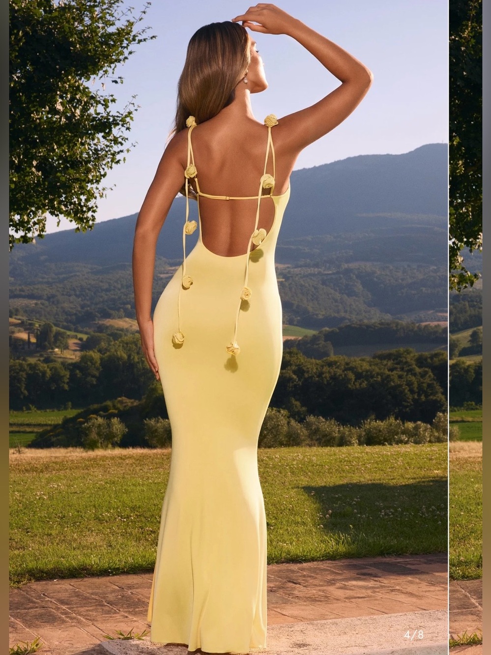 Oh Polly Aldona Maxi Dress NWT - Picture 2 of 4